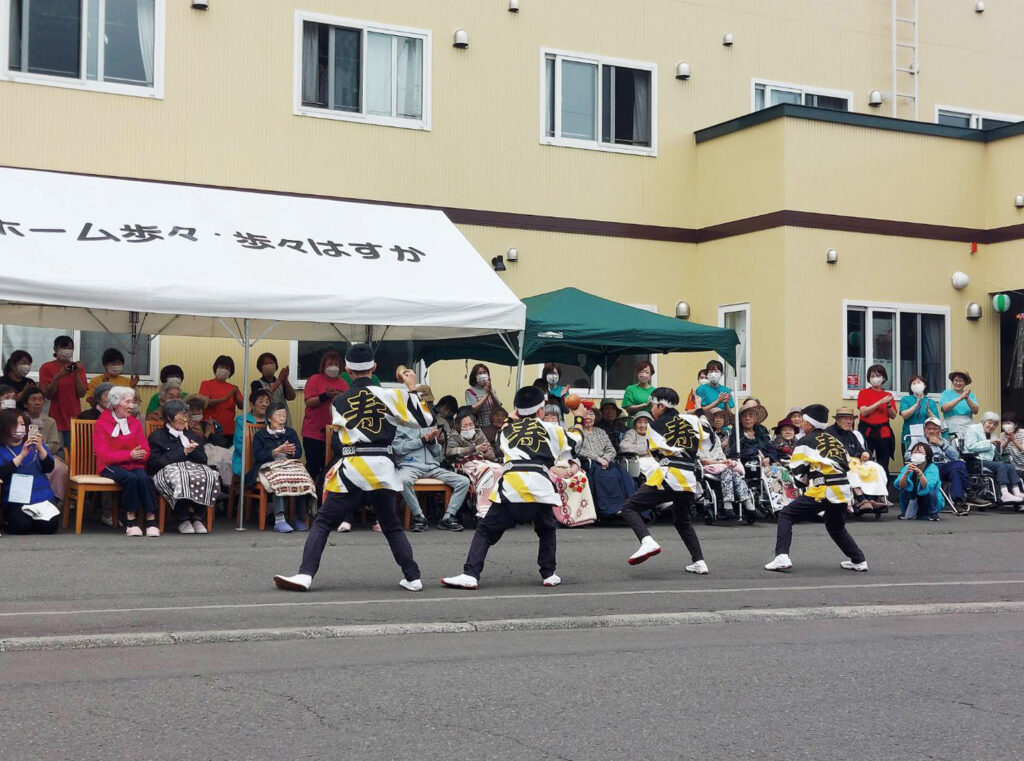 釧路 デイサービスセンター歩々 お祭り