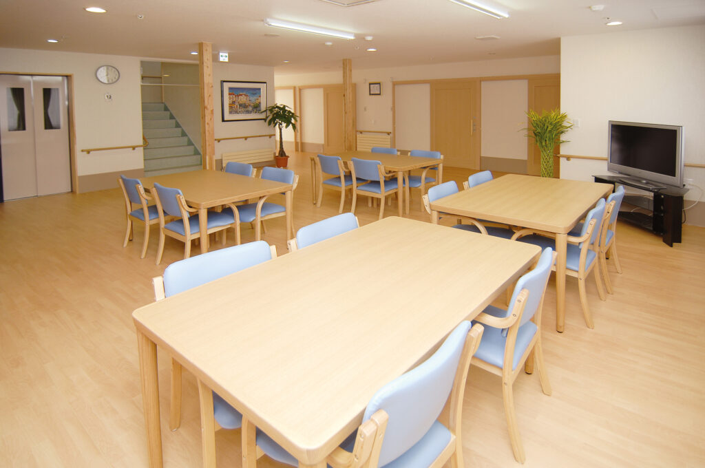 釧路「介護付 有料老人ホーム歩々はすか」のホール・食堂
